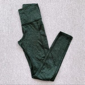 Aerie forest green workout leggings size S